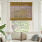 CHICOLOGY Bamboo Blinds, Bamboo Shades, Roman Shades for Windows, Roman Window Shades, Window Shades for Home, Bamboo Shades for Patio, Blinds & Shades, Window Shade, 29W X 64H, Fox