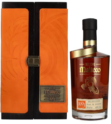 Ron Malteco SELECCIÓN 1993 40% Vol. 0,7l in Holzkiste