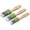 Colorus Flachpinsel Set 3-teilig (30 mm 40 mm 50 mm) – Premium-Pinsel mit hochwertiger Kunstborsten-Mischung – für lösemittelhaltige Farben und Lacke auf Holz und Metall