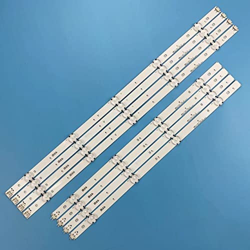 Keneddng 8pcs LED. Retroilluminazione for LG 49LG61CH-CK 49UF640-ZA 49UH610A 49LF5500 49UF6400 49UF6407 Lge-WICOP-4 9 Pollici -UHD-REV06-A/B-150710