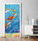 MyMaxxi - Tür bekleben mit Türtapete Türposter Türfolie Selbstklebend 90x200 Unterwasserwelt mit Wal Fischen und Tintenfisch - Tür verschönern Türaufkleber Türklebefolie Ozean blau