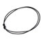 Adjustable Choker Necklace Rope 20pcs Black Hemp Cord Necklace Chains String Knot Ropes for Diy Craft Jewelry Making