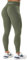 JOYSPELS Gym Sport Leggings Damen Scrunch Butt, High Waist Blickdicht Sporthose Lang Yogahose Po Push Up Seamless Shape Tights Olivengrün L