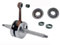 KIT REVISIONE ALBERO MOTORE + CUSCINETTI NTN SCOOTER PIAGGIO 50 2T LIBERTY FREE NRG TYPHOON
