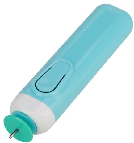 Yctze DIY Electric Quilling Pen, Battery Operated Slotted Paper Crafting Tool for Origami, Craft Flower Making and Paper Scrolling (Blue)