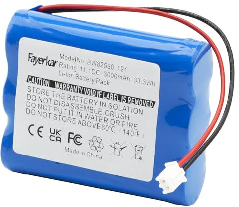 CHUNCAIL Batteria sostitutiva per Altec Lansing INR18650-3S per altoparlante 3000 mAh 11.1 V Li-Ion