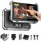 VILTROX DC-X3 2000 Nits SDI Kamera Field Monitor Kit mit Rig Cage, 4K HDMI 6 Touchscreen DSLR Kamera Video Monitor mit Sonnenschutz/Akku, 3D Lut 1920x1080 HD Full Waveform Focus Peaking Vector Scope