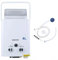 LANGNISHI Electric Water Heater LPG Propane Gas Hot Water Heater Butane Gas Tankless Instant RV Boiler With Shower Kit Indoor Whole House Water Heater for Shower Bathroom Kitchen Washing(6L)