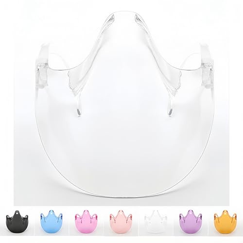 Vyloky klare Maske mit Anti-Beschlag-Anti-Nies-Maske, um die，Nase und Mund zu schützen.Einfach auf die Ohren zu hängen，Ästhetisch ansprechend