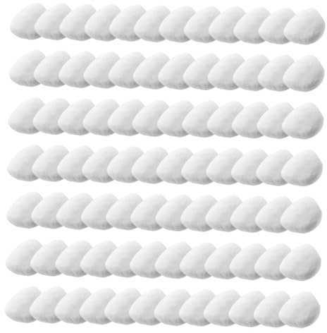 YARNOW Decorative Stone White Aquarium Gravel Fish Tank Filler Natural Rocks for Succulent Plants Terrarium Rocks Garden Decors