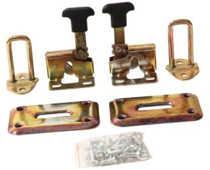KiBcsLic 2PCS Gabelstapler Türschlösser Montagezubehör für Lkw Engineering Fahrzeug