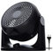 Iris Ohyama, Woozoo Ventilateur de Table, 23m², Ventilateur de Bureau, Noir, 3 Vitesses, Silencieux, Portable, Idéal pour Chambre, Salon, Cuisine, Refroidisseur d'air, Puissant, PCF-HD18N