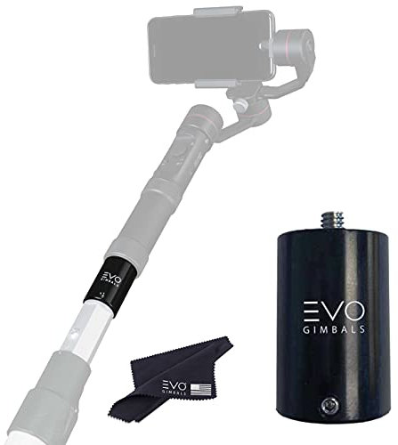 EVO Gimbals PA-100 Painter's Pole to 1/4-20 Tripod Thread Adapter - Camera Pole Adapter Works with mostmirrorless, DSLR, Ball Head adapters, Camera stabilizers & Gimbals.