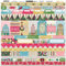 Bo Bunny 7310309 Sticker Aufkleber, multi