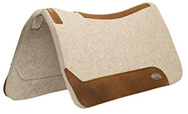 Weaver Leather Sottosella grande in feltro misto lana, 2,5 cm