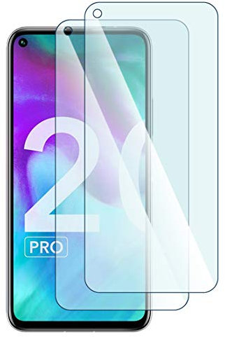 KARYLAX - Pellicola proteggi schermo in vetro Nano flessibile, durezza 9H, ultra sottile, 0,2 mm e 100% trasparente, per smartphone Honor 20 Pro (confezione da 2)