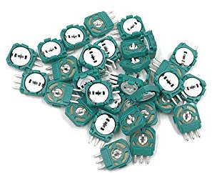 Analoger 3D-Joystick Micro Mini Switch Achsen-Widerstände für Playstation 4 PS4 Xbox One Controller, 10 Stück