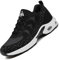 Mishansha Air Sportschuhe Damen Laufschuhe Dämpfung Straßenlaufschuhe Frauen Leichte Walkingschuhe rutschfest Sneaker Rich Black, Gr.38 EU