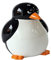 Crockery Critters Spardose - Pinguin von Deluxebase. Süße tierförmige Neuheitssparbank für Kinder und Erwachsene