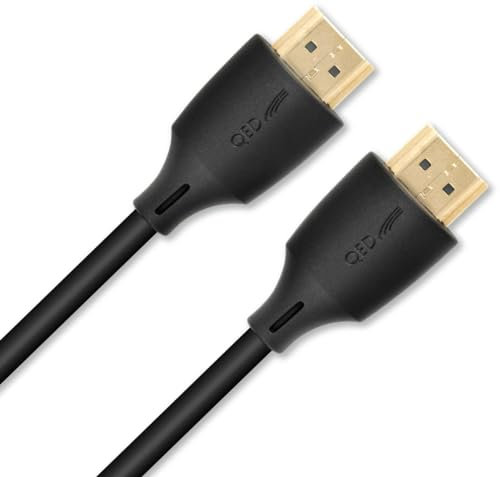 QED Connect - Cable de alta velocidad HDMI-A (M) a HDMI-A (M) con Ethernet