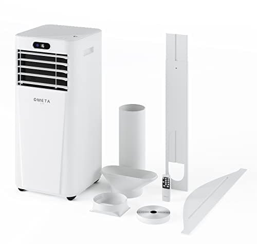 Ometa Air Portable AC 4-in-1 7000BTU WiFi Alexa Cooling Heating Drying Fan Modes Window Kits