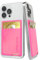 EAZY CASE Smartphone Kartenhalter aus Silikon zum aufkleben, starkhaftendes Kartenetui, selbstklebendes Kartenfach, Kreditkartenetui für Handys, Kartenhülle für Kreditkarte und EC-Karte, Pink