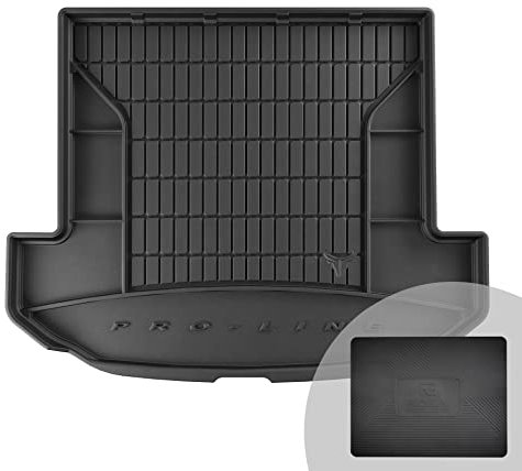 FROGUM ProLine 3D Gummimatte Exklusive Auto Kofferraummatte Kofferraumwanne für Kia Sorento IV XL ab 2020 | Bequemer Organiser | Die höchsten Kanten
