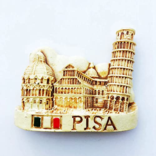 Pisa Schiefer Turm Italien Kühlschrankmagnet Kühlschrankmagnet Dekoration Magnet Aufkleber Souvenir Harz Handwerk