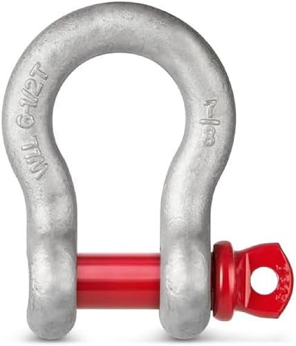 Kern & Sohn Schäkel für Kranwaage (Hochfester Schäkel, feuerverzinkter Stahlgussbügel, geschweifte Form) YSC-04