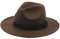 Fedora-Hut aus Wollfilz mit breiter Krempe, Panama-Mütze, Panama-Hut für Herren, Vintage-Stil, Filzhut mit breiter Krempe, braune Outbacks-Hüte, Einheitsgröße für Männer und Frauen, Outfit