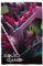 Character World Squid Games offiziell lizenzierte Fleecedecke | Superweicher, Warmer, mehrfarbiger Überwurf im Treppenhaus-Design