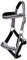 QHP Fohlenhalfter Flore mit Stirnband (schwarz, Shetty)