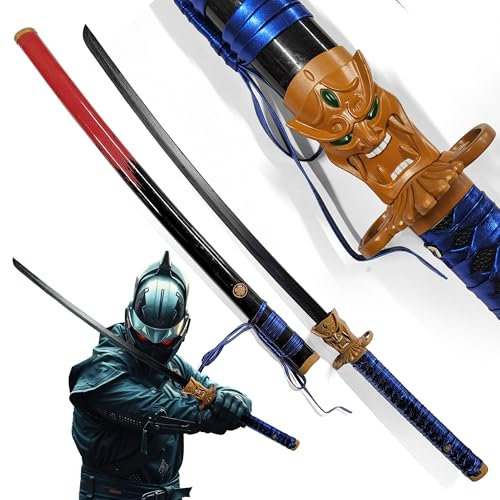 Valorant Katana mit Scheide – Schwert aus Stahl, Perfekt für Sammler, Cosplay und Dekoration – für Fans und Liebhaber japanischer Schwerter, Cosplay, Sammler & Geschenkidee (Onimaru Kunitsuna Katana)