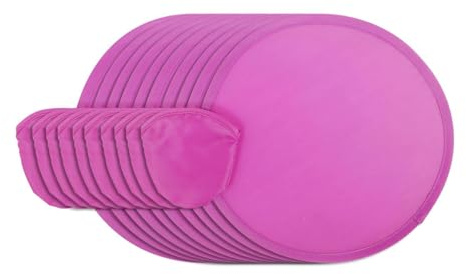 LCSVCCXA Lot de 10 Plis en Polyester, Rose