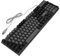 CLISPEED Clavier de Jeu RGB 104 USB Clavier Mécanique Ergonomique pour Gamer Rétroéclairé LED Compatible Pc Haute Résistance Multicolore