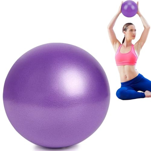 Ruayia Kleiner Pilates Ball, Gymnastikball Klein 20-25cm, Sitzball Trainingsball, Overball Fitnessball Yogaball Büro Ergonomisch Balance Ball für Schwangerschaft Yoga Gymnastik Core Training