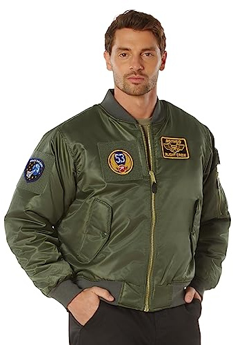 Rothco 7240: Ma-1 Flight Jacket with Patches