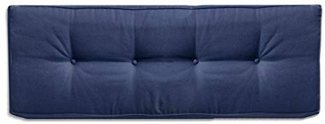 Mayaadi-Home Palettenauflage Schaumstoff Palettenkissen Palettenpolster Palettenmöbel Palettensofa Rückenlehne MH-JC02 Dunkelblau 120x40x10-20 cm