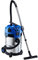 Nilfisk Multi II 30T Aspirateur en INOX avec Prise de Courant et Fonction de Nettoyage Semi-Automatique, Plastique, Bleu/Gris