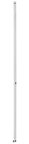 THIRARD - Boîtier Crémone à Cylindre pour Porte et Fenêtre - 2 Points - Système Breveté - Tringles Réglables - Ø 14 mm - Hauteur 2300 mm - Blanc - Verrouillage Sécurisé - Pose Facile