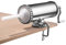 COSTWAY 2,5 kg Poussoir à Saucisses, Machine à Saucisse Remplissage de Saucisse en Alliage d'Aluminium avec 3 Tubes de Diamètre Différent, Conception Simple et Fixable sur Table
