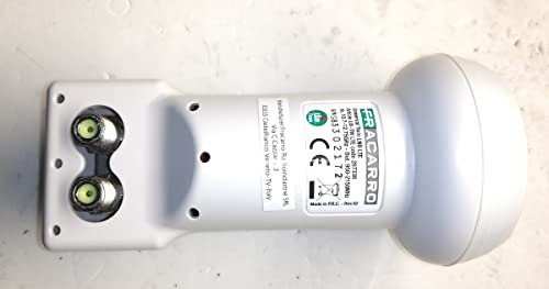 Fracarro 287338 Convertitore Universale a Doppia Uscita Ux-Tw Lte 2 uscite indipendenti e filtro di blocco dei segnali LTE (4G)