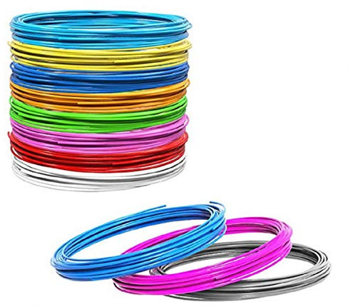 100 meter - 1,75 mm abs filament - in 10 farben - je 10 meter - 3d drucker und stift - nachfüllmaterial - kreative hobbys