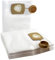 MisterVac 5 x Vacuum Cleaner Bags Professional Compatible with Einhell BT-NTS 20A Wet/Dry Vacuum Cleaner