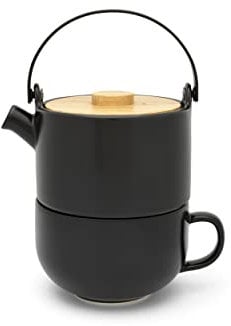 Bredemeijer 142008 Umea Tea-for-One, Stoneware, 500 milliliters
