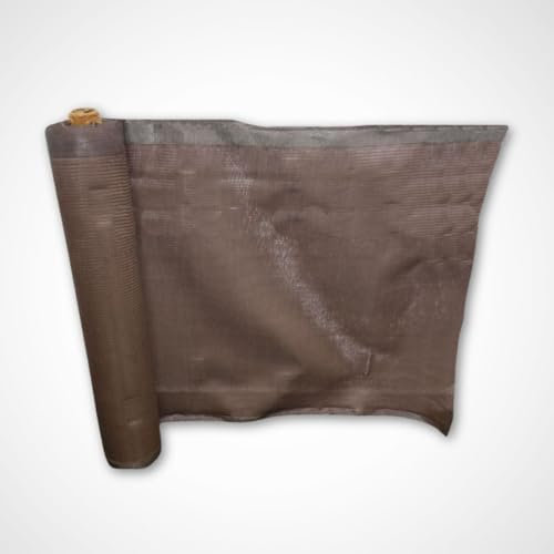 Comercial Candela Bobina Malla Sombreado Malla Ocultación 95% Marron 1,5X50 Metros