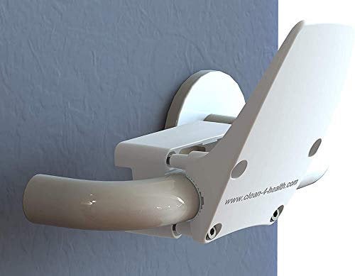 Handfrei Türöffner clean4health in weiß, zur Senkung des Infektionsrisikos an Türgriffen (15-24 mm Durchmesser), 9560x0000