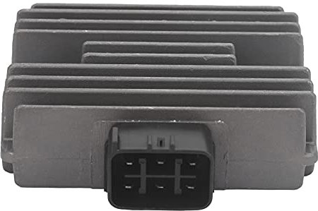 Yctze Rectifier6D3-81960-00-00 Spannungsregler Gleichrichter SH678A-12 SH678-11 SH678KA Passend für KRF 750 Teryx 4X4, 68V-81960 Aluminiumlegierung Gleichrichter, OEM