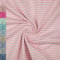 Jersey Stoff Noah, gestreift 2mm, rosa/weiß (50cm x 150cm)