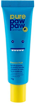 Pure Paw Paw Australian Ointment with Passion Fruit to Smooth and Soothe, Suitable For Lips, All Skin Types and Makeup 15g